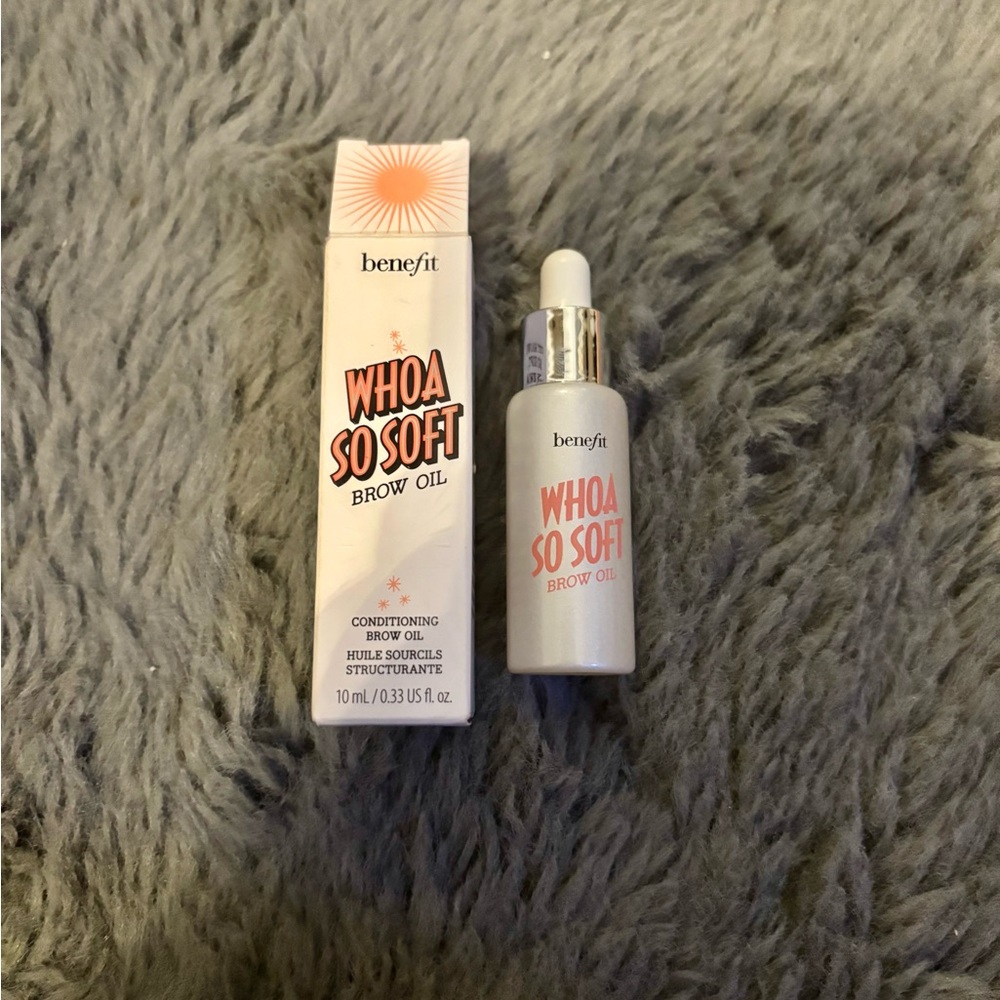 Benefit Whoa So Soft Brow Oil with Pink Accents